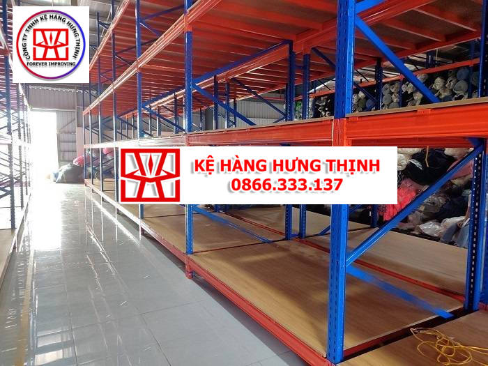 Lắp đặt kệ kho hàng nặng tại Hải Phòng cho công ty Nishina