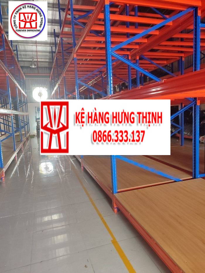 hình ảnh thi công dự án lắp đặt kệ kho hàng nặng tại công ty Nishina, Hải Phòng 1