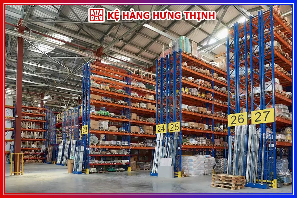 Kệ kho thực phẩm – Giải pháp lưu trữ thực phẩm cho kệ kho hàng